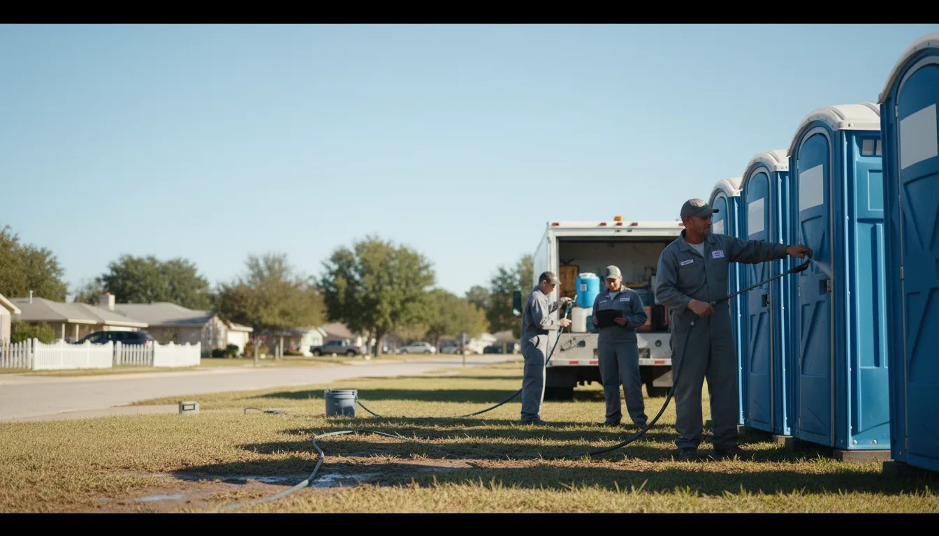 Long-Term Portable Toilet Rental in Greenbush, MI near me